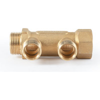 Латунный коллектор PROFACTOR в/н 3/4" х 2 вых 1/2"нар PF MF 262.2