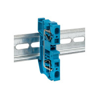 Клеммная пружинная колодка EKF JXB-ST-6 52А синяя, коробка (24 шт) PROxima plc-jxb-st-6-blue