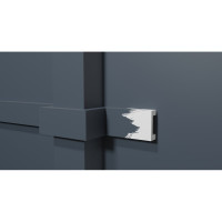 Молдинг стеновой ударопрочный влагостойкий под покраску Decor-Dizayn 40x15x3000мм DD618(3m)