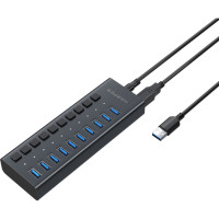 USB концентратор Harper HUB-10MB Black H00003294