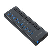 USB концентратор Harper HUB-10MB Black H00003294