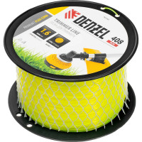 Леска FLEX CORD круглая 1.6 мм, 408 м, на DIN катушке для триммера Denzel 96268