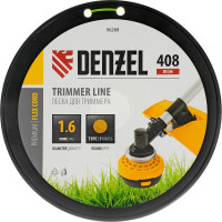 Леска FLEX CORD круглая 1.6 мм, 408 м, на DIN катушке для триммера Denzel 96268