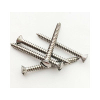 Саморез для установки с выключателями и изоляторами Bironi металл, цвет хром, 2 шт./уп. B-913-30-2