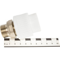 Комбинированная муфта КОНТУР PPR НР с американкой D25-3/4 011313025200