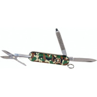 Нож-брелок Victorinox Classic 0.6223.94, 58 мм, 7 функций, камуфляжный
