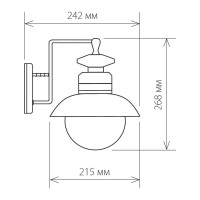 Садово-парковый светильник Elektrostandard GL 3002D Talli D черный a038480