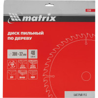 Диск пильный по дереву Professional (300x32 мм; 48Z) MATRIX 73269