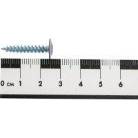 Прессшайба Качественный КРЕПЕЖ 4.2х25 мм, серая RAL 7004, острая, 160 шт 0200249 КЧ
