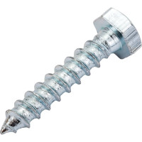 Шуруп с шестигранной головкой Качественный КРЕПЕЖ 6х30, 150 шт. 0300537 КЧ