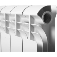 Алюминиевый радиатор Global ISEO 350 14 секций боковое подключение RQLAGI11GL3U35