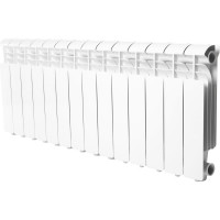 Алюминиевый радиатор Global ISEO 350 14 секций боковое подключение RQLAGI11GL3U35