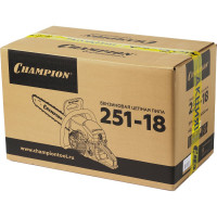 Бензопила Champion 251-18"-0,325-1,5-72+ подарочный набор A251-18