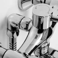 Смеситель для ванны с длинным изливом Ампер (Amper) WasserKraft 2902L