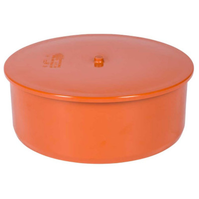 Заглушка наружной канализации Ostendorf ПВХ, 250 мм 224620