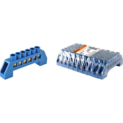 Нулевая шина TDM в изоляторе, 6х9мм, 6 групп SQ0801-0017