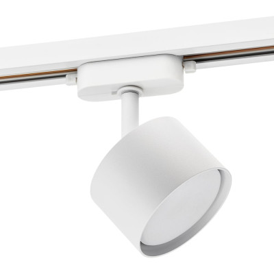 Трековый поворотный светильник RITTER Artline цилиндр 85x55mm GX53 230В алюминий 4м2 белый 59857 6