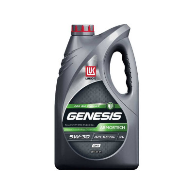 Моторное масло Лукойл GENESIS ARMORTECH DX1 5W-30, 4 л 3173877