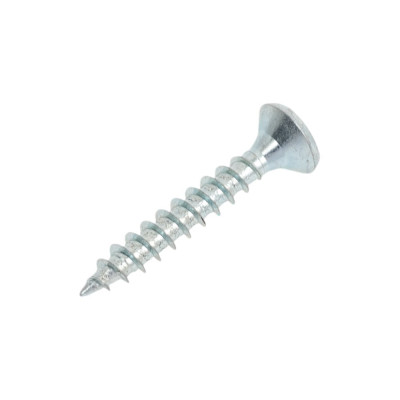 Универсальный саморез по дереву Гвозdeck HR потайной, 4,5х30 цинк, Pz, упаковка 1000 шт. 20124530WHPZHR1