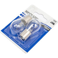 Автолампа NEOLUX P21W BA15s блистер, 2шт 12V 1 10 50 N382-02B