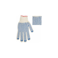 Хлопчатобумажные перчатки LAIMA 10 класс, 40-42 г, 116 текс,5 пар, ЛЮКС, 604469