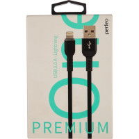 Кабель для iPhone PERFEO USB - 8 PIN Lightning черный длина 1 м. бокс I4316 30 013 264