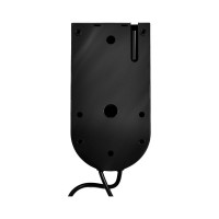 Настенный  фен для волос Puff 1600 ВlB, черный, 1,6 кВт, с розеткой 0405.013