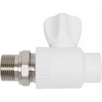 Шаровой прямой кран для радиатора СТМ PP-R DN ПЛАСТ 20х3/4" CPRS2034