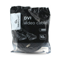 Кабель Cablexpert DVI-D, dual link, 25M/25M, 10м, CCS, черный CC-DVI2L-BK-10M