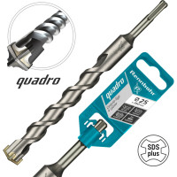 Бур Quadro (25x260 мм; SDS-plus) RENNBOHR 512526