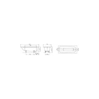 Ванна Kaldewei SANIFORM PLUS 371-1 размер 1700х730х410, alpine white, без ножек 112900010001 00018945