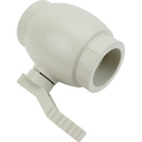 Кран шаровой RTP полнопроходной, D63 мм, серая 15818