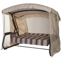 Садовые качели Удачная Мебель Мерида Премиум шоколад A29C.322