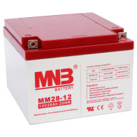 Батарея аккумуляторная АКБ MМ28-12 12В 28Ач MNB MМ28-12