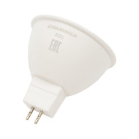 Светодиодная лампа Включай 5W GU5.3 MR16 4000K 220V пластик LED PREMIUM MR16-5W-GU5.3-W 1007813