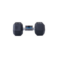 Гексагональная обрезиненная гантель Starfit DB-301 14 кг, черный УТ-00019793