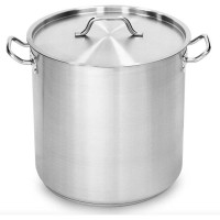 Кастрюля Viatto Commercial нержавеющая сталь с тройным дном 320x320 мм объем 25 л с двумя ручками 101305 62900