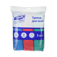 Тряпка для пола Luscan PROFESSIONAL Luscan Professional из микрофибры 300г/м2 80х70см 3шт/уп 1604412