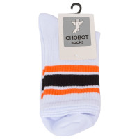 Мужские носки CHOBOT, р.43-45, 407 белые, 42-111 1001331730040015407