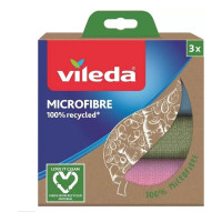 Салфетка Vileda из микрофибры 100% Эко 3 шт 168310/2