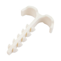 Дюбель-хомут IEK т-образный, 4-12 мм, нейлон, белый, 100 шт. UDH11-04-12-100-K01