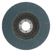 Круг лепестковый торцевой Цирконий 125х22.2 мм, P180, 10 шт SKYWER SK-KLTZ125P180