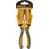 Тонкогубцы INGCO INDUSTRIAL изогнутые, 200 мм HHBNP28201