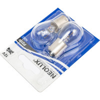 Автолампа NEOLUX P21W BA15s блистер, 2шт 12V 1 10 50 N382-02B