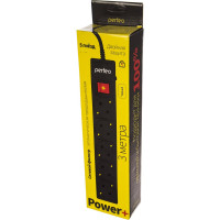 Сетевой фильтр PERFEO POWER+ 3,0м 5 розеток черный 30 012 491