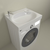 Раковина Marka One Lavanderia 600x500 У71490