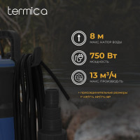 Дренажный насос Termica 750 Вт DW 750 84108084