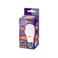 Светодиодная лампа Jazzway PLED-SP 10Вт A60 грушевидная 3000К теплый белый E27 790лм 230В/50Гц 1033697