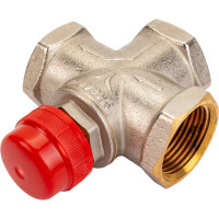 Трехходовой смесительный клапан 1" TMV-F25-F25-F25b