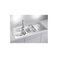 Мойка ALVEUS LINE 100 NAT-90 1160х500 мм, 2X в комплекте с сифоном 1130555 1087978